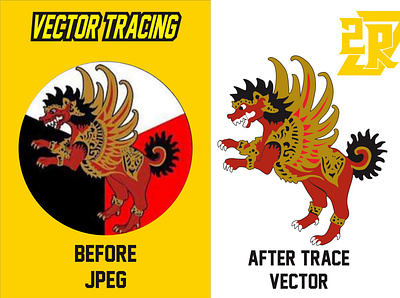 vector tracing design vector logodesign simulation vector illustration