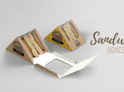 Sandwich Boxes custom food packaging boxes