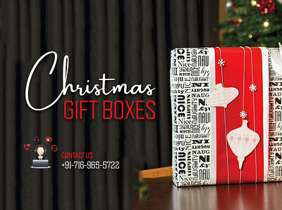 Christmas Storage Boxes custom gift packaging