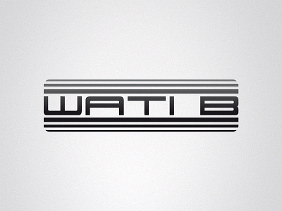 Wati B logo branding identity lettering logo logotype typography watib worldmark