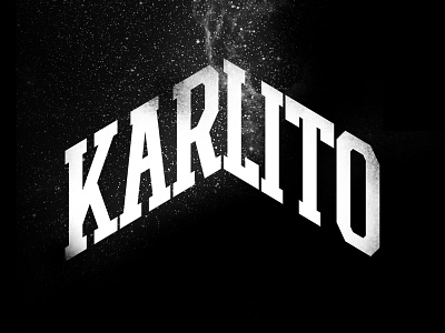 Karlito logo hip hop identity karlito lettering logo logotype rap typography