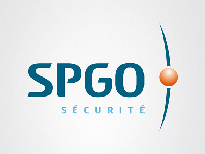 SPGO logo alarm identity lettering logo logotype security spgo typography video