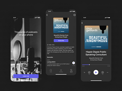 Podcasts app