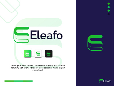 Eleafo logo design