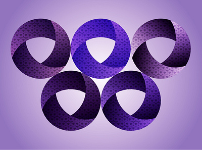 brand purple Circular Grid 2d drawing branding design graphic design illustration