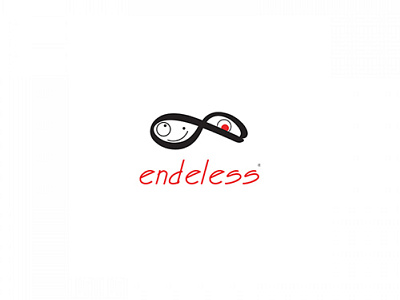 Endless brand identity logo logotype