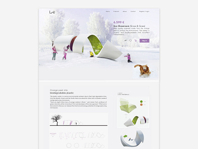 Eco Showroom - Product & Digital Design 3d design layout mockup product ui ux