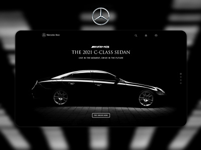 Mercedes-Benz Landing Page