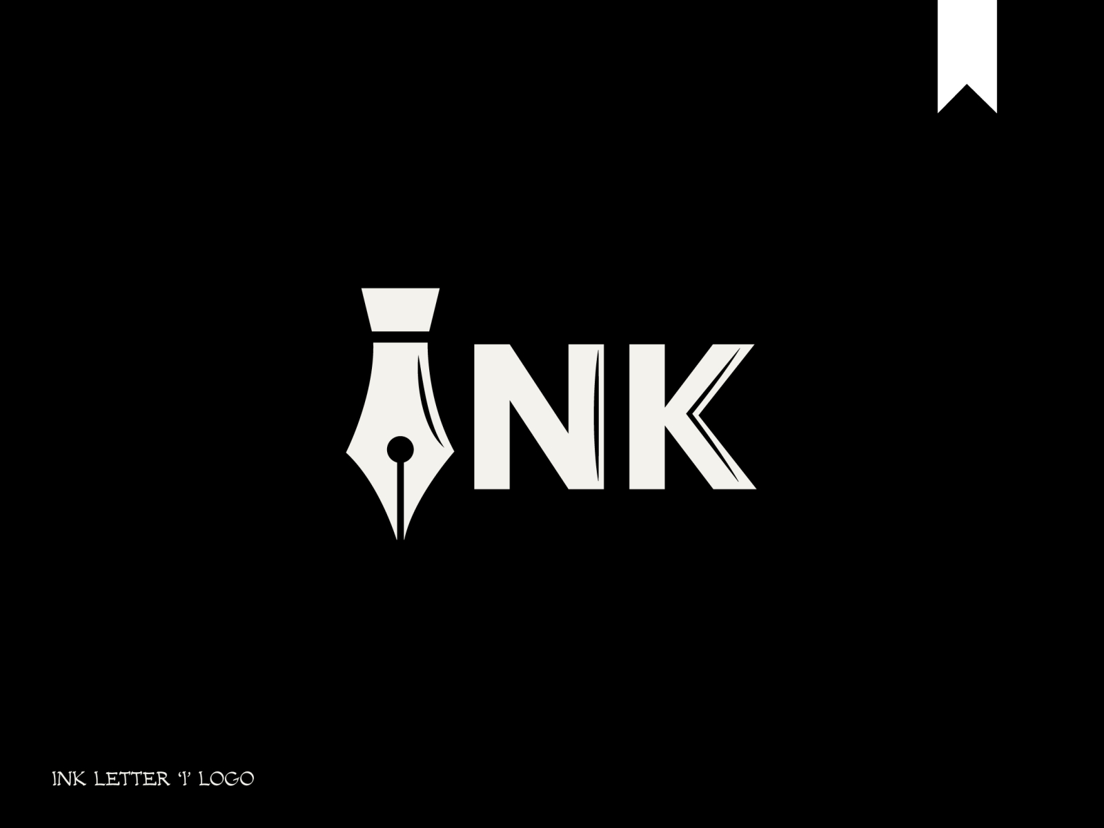 Ink Letter 'I' Logo Concept by Mehedi Islam | Brand Designer on Dribbble