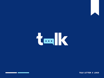Talk Letter 'A' Logo adobe illustrator branding chat logo creative flat icon letter a lettermark logo logo concept logo template logomark logotype minimalist modern