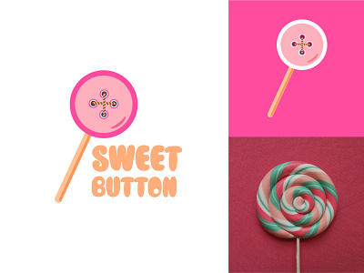 Candy Shop Logo | Minimal logo | Playful logo candy logo creative hire illustration logo minimal modern playful logo sale sweet unique