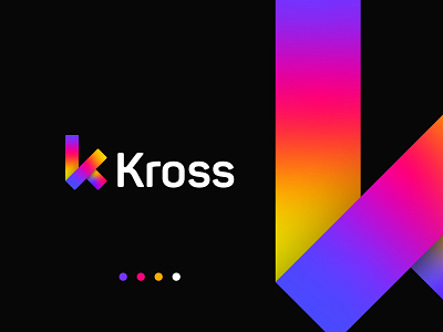 Kross Fitness Logo | Health, Logo, App, Fitness app logo branding brandmark colorful design fitness fitness logo gradient logo gym health k logo letter k letter t logo mobile modern logo sports logo symbol t logo workout