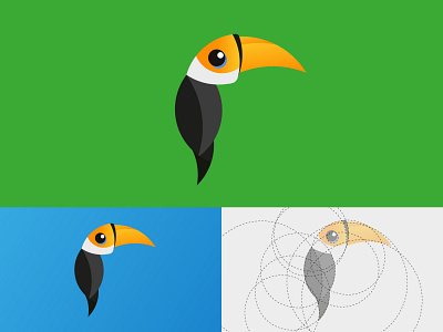 Toucan Bird Illustration | Animal, Logo, Nature