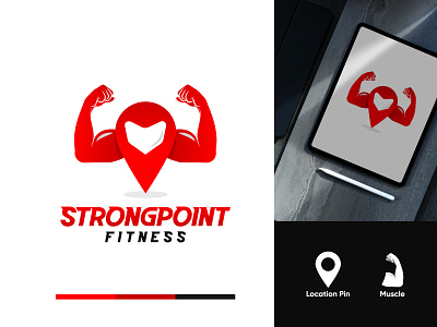 Fitness Centre Logo | Fitness, Location, Branding bodybuilding branding creative creative logo design exercise fitness logo gradient logo gym logo gymnastics health logo logo logo inspiration logo trend minimal modern logo muscle outdoor people workout logo