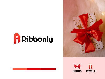 Ribbonly Gift Shop Logo | Beauty, Fashion, Luxury, Logo