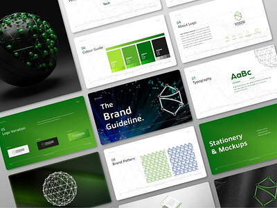 Saudi Network Automation Brand Identity Design