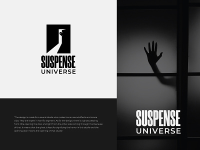 Suspense Universe - Ghost Sound Studio Logo Concept👻 brand identity branding character clean creative flat ghost graphic design halloween horror logo icon logo logo design minimal minimalist modern logo negative space scary spooky unique
