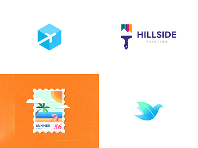 #top4Shots 2018 arrow bird box clean design hill hot icon leaf logo logos minimal plane poster side simple summer symbol