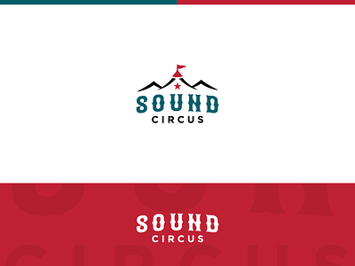 Sound Circus Identity brand branding circus colors design icon identity illuatration illustration illustrator logo logodesign mark simple sound symbol type typography vector