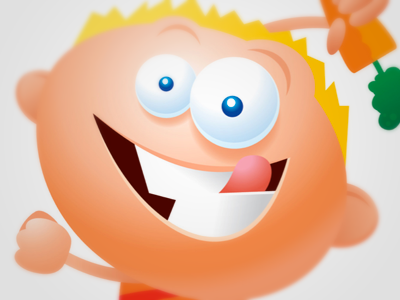 Food Game Character Close Up art direction character design illustration vector