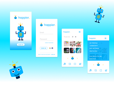 happier. App