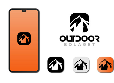 Logo For Hiking Shop app branding design flat graphic design illustrator logo logoconcept logodesign logodesigneer minimal mountain vector