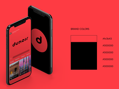 dunoir identity app branding design icon illustration illustrator logo typography vector
