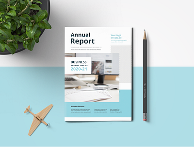 Modern Annual Report annual report annual report brochure annual report design annualreport branding design brochure brochure design brochure template modern brochure print design report template design