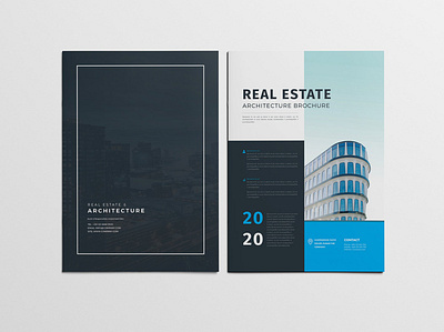 Realestate /Architecture Brochure a4 brochure architect architectural architecture architecture design brochure brochure design brochure template real estate realestate realestate brochure
