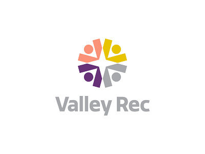 Valley Rec brain brian community direction fitness guidance health logo logodesign people recreation sinew type wiens