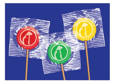 Lyons Dribbble Lollipops candy illustration lollipops lyons sweet