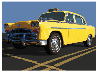 Lyons Dribbble Yellow Cab