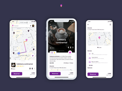 Find It! app apple application design detail page map sketch ui uidesign uxdesign