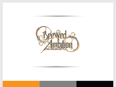 brewed design illustration logo vector