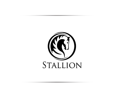 Stallion design illustration logo vector