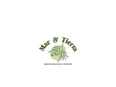 Mar & Tierra design illustration logo vector