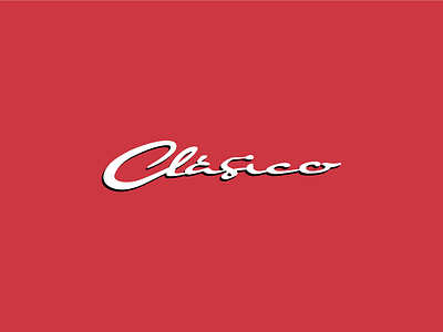 Clásico classic clásico handwriting script type vintage