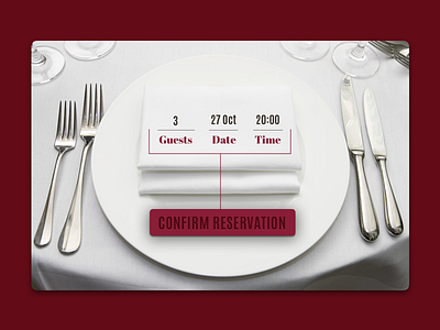 Confirmation - 054 054 confirmation dailyui reservation