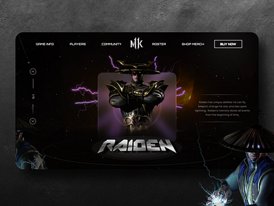 NIX.DESIGN.FIGHT. design fight game graphic design mortal kombat nix solution raiden