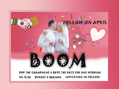 Wedding Ad Design.