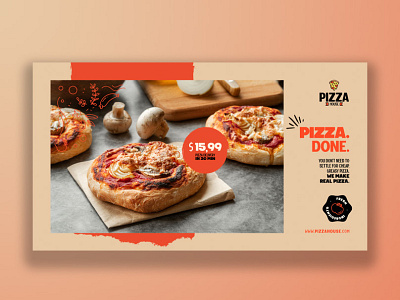 Pizza Sale BannerTemplate animation branding design flyer graphic design illustration logo motion graphics ui vector