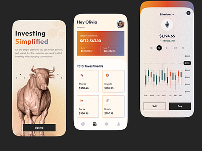 Investing App Concept