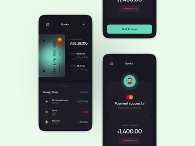 Banky | Mobile App UI