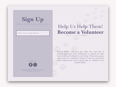 Sign Up Form Design