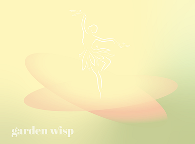 Garden Wisp adobe adobe illustrator color design flow garden gradients green illustration minimal movement nature pink soft vector white wisp yellow