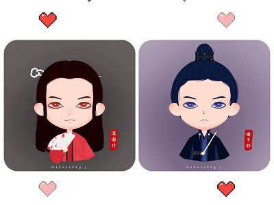 Word of Honor 山河令 matching avatar