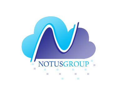 Cloud Logo azure blue cloud logo type