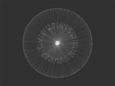 Touchdesigner Radial Particles