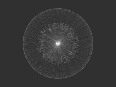 Touchdesigner Radial Particles by Guido Schmidt on Dribbble