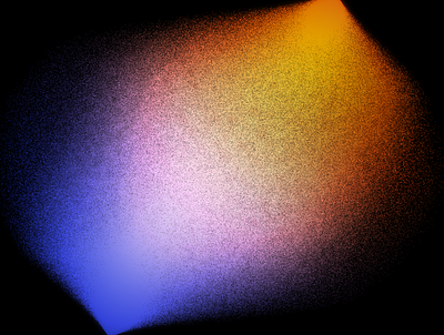 2019.10.28.23.27.05/Codevember Week 2: Color/05 — Photon Field abstract blue creative coding generative illustration orrange purple rendering shader sketch touchdesigner yellow
